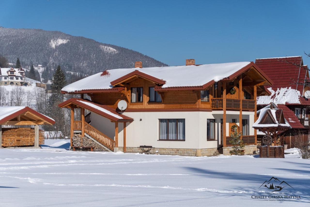 Apartments Chalet Girska Hatyna Vorokhta Exterior photo
