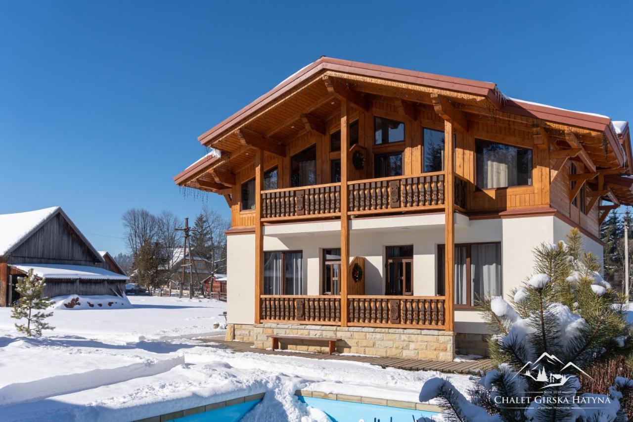 Apartments Chalet Girska Hatyna Vorokhta Exterior photo